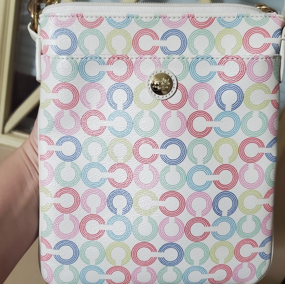 Coach Multicolor Signature Crossbody Bag - Picture 2 of 7